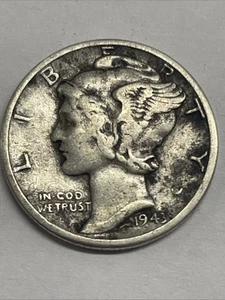 Moneta Mercury 1943, 90% argento, di REEDERSONG - Foto 1 di 4