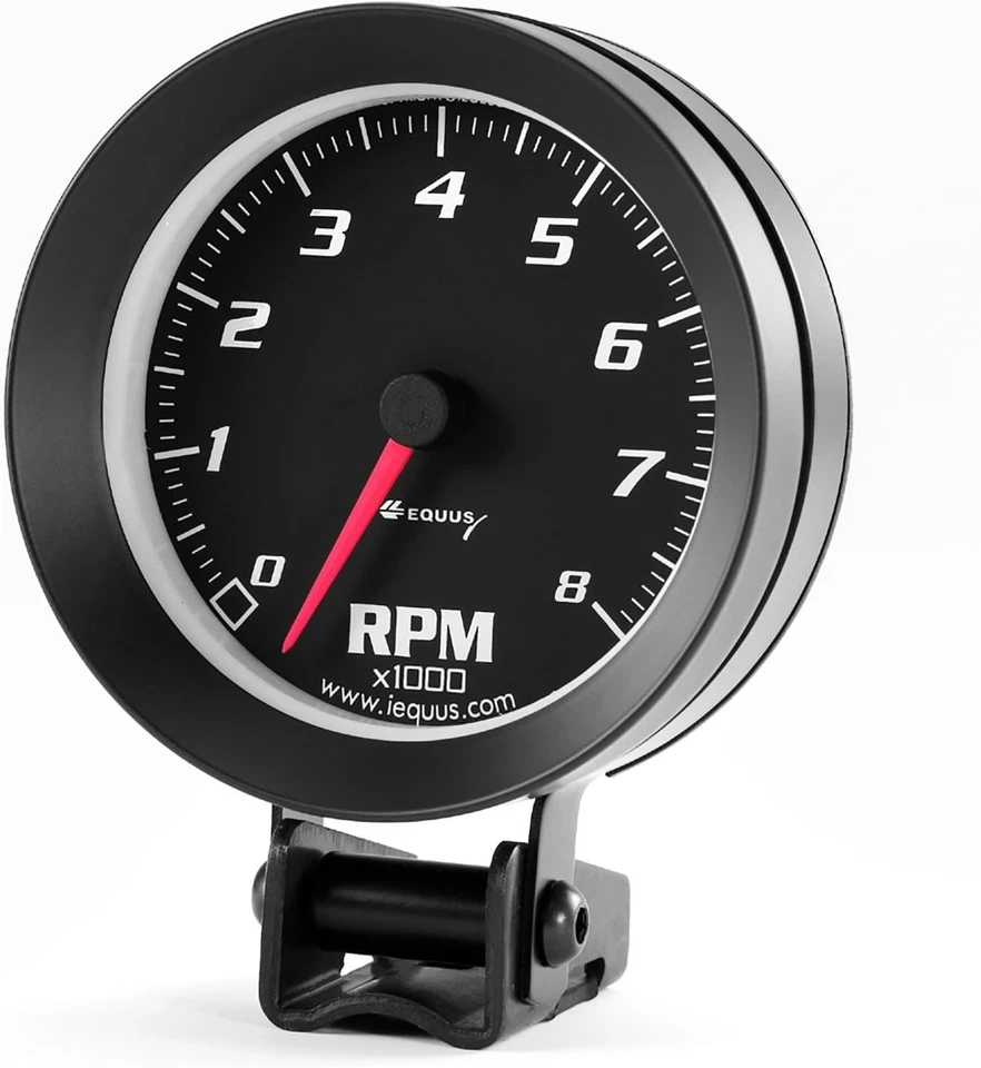 Tacómetro Equus 6068 3-3/8", negro Foto 1 de 1
