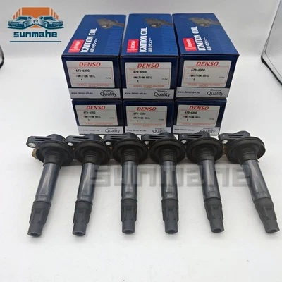 6X DENSO Ignition Coil Pack For 11-19 Ford F-150 Explorer V6 3.5L UF646 673-6300 Foto 1 de 4