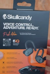 Skullcandy Push Active In-Ear Headphones True Wireless Sports Earbud Ear Hook - Picture 1 of 1