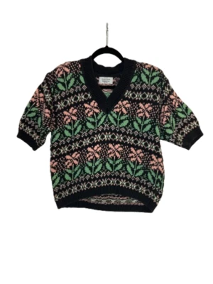 Suéter Blusa United Color of Benetton De Colección, 100% Algodón Hecho en Italia Usado Foto 1 de 4