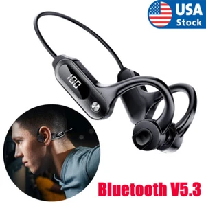 Bone Conduction Wireless Earbuds Bluetooth 5.3 Kopfhörer Outdoor Sport Headset - Bild 1 von 6