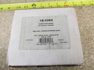 NEW Sierra 18-3394 Water Pump repair kit w/o housing replaces 433548 - Picture 1 of 2