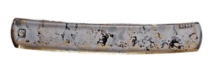 Caravan Splatter Automatic Barrette, Gold/Silver - Picture 1 of 1