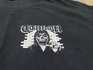 Terror "Got No Love for the Insincere" T Shirt Black size L hc punk sxe rare - Picture 1 of 4