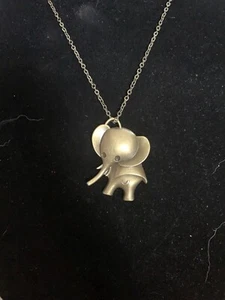 Bronze Elephant Necklace - Picture 1 of 4