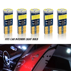 5 x White LED Interior Bulbs Light Package for 1995-1998 Silverado Sierra C1500 - Picture 1 of 8