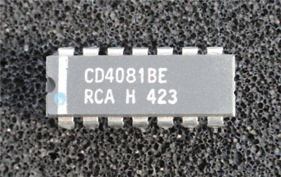 RCA CD4081BE CMOS Quad 2 Input AND Gate (Pack Of 2) • 1.26£