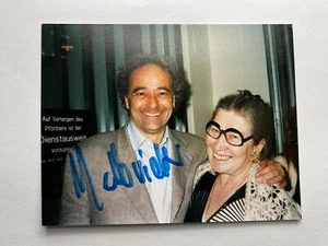 Autografo MARCELLO VIOLA (†2005) - Direttore Svizzero-Opera-Opera Deutsche - firmato - Foto 1 di 2