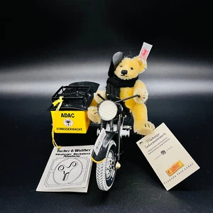 STEIFF Bär Teddy ADAC SET | 994555 | KFS | 19 cm | Jahr 2003 | Sehr gut - Bild 1 von 5