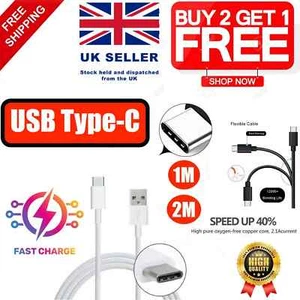 Schnelles USB-C Ladekabel für Samsung Galaxy A02s A12 A32 A52 A72 S21 5G schnell - Bild 1 von 8