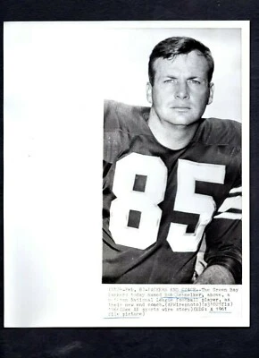Bob Schnelker named Green Bay Packers end coach 1966 Press Photo New York Giants - Image 1 of 2