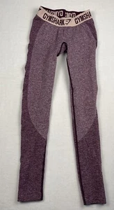 Gymshark Flex Low Rise Leggings Women’s Small  Purple Dry Moisture Management - Picture 1 of 16
