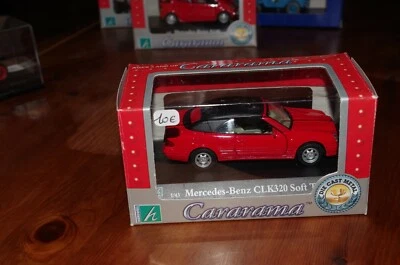 MERCEDES CLK 320 CABRIOLET capote fermée, CARARAMA HONGWELL 1/43 NEUF EN BOITE - Photo 1/2
