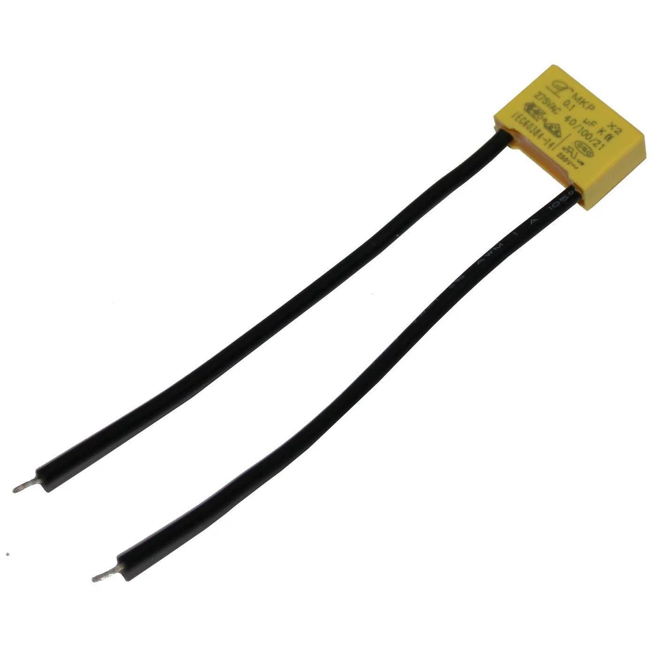 MKP Entstörkondensator Radial 0,1µF 275V AC Lumonic FEK275VAC0.10uFM15 100nF