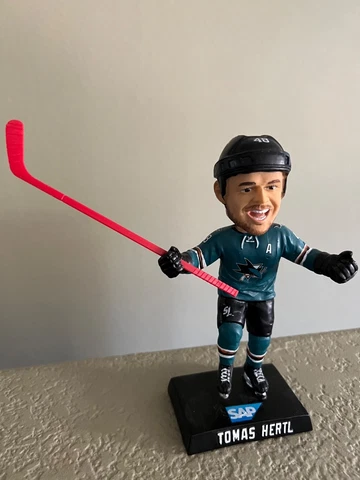 San Jose Sharks Tomas Hertl celly bobblehead SGA 6/28/23 Cover