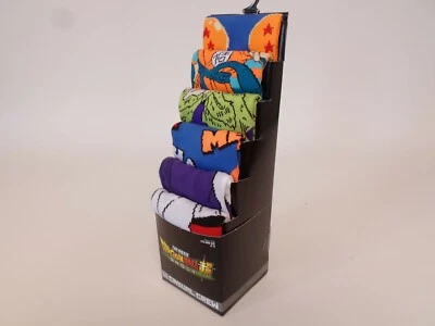 Dragonball Z Super Broly The Movie Anime 6 Pair CREW SOCKS SIZE 8-12 Bioworld - Image 1 of 4