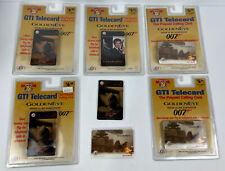 James Bond- Goldeneye 007 Pre-paid Phone cards - GTI Telecard - Lot Of 7