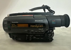 Sony Handycam CCD-TR916 8mm Analog Camcorder Not Tested No Battery - Picture 1 of 7