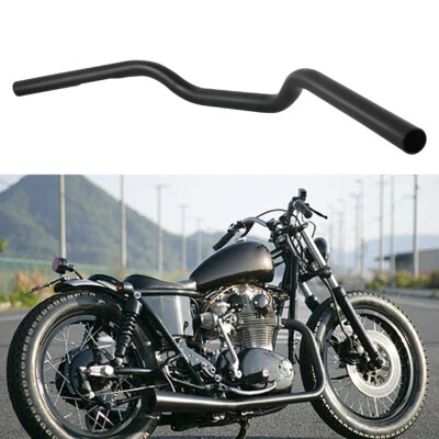 Rastreador de manillar de arrastre de 7/8" negro mate para Yamaha TX650 TX750 YZF R125 R1 R3 R6 Foto 1 de 4