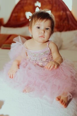 Vestido Tutu Du Monde Niñas Gala Tutú Embellecido Talla 2/3 Foto 1 de 4