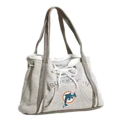 Women's Embroidered Hoodie Purse Handbag - NFL - Miami Dolphins - Image 1 of 2