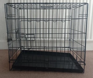 HAPPYPET METALL FALTBARE FLACHE HAUSTIER-/HUNDETRAGETASCHE - KLEIN - EINZELHANDEL VERPACKT IN GUTEM ZUSTAND - Bild 1 von 9