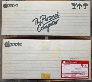 Vintage Apple IIe The Personal Computer 1983 Original Cardboard Box Only A2S2064