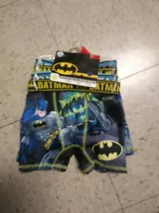 Nuevo con etiquetas CALZONCILLOS ATLÉTICOS BATMAN BIOWORLD BOYS 4 XS 4 PIEZAS - Imagen 1 de 4