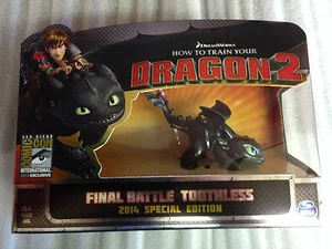 SDCC 2014 How To Train Your Dragon 2 Final Battle Toothless Exclusive RARE SOLD - Bild 1 von 5