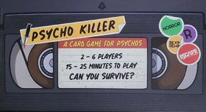 Psycho Killer Kartenspiel 1. Auflage + Erweiterung Gratuitous Violence VHS Box 🎃🔪 - Bild 1 von 3