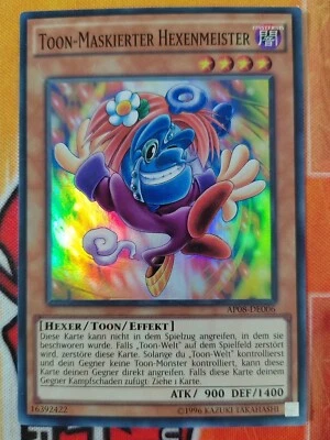 TOON-MASKIERTER HEXENMEISTER - AP08-DE006 Super Rare / Near Mint  - Bild 1 von 2