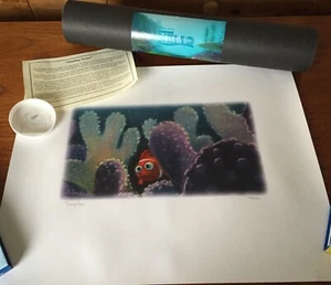 RARE Disney Pixar Finding Nemo Signed Litho Print Limited Edition of 250 - Picture 1 of 7