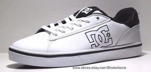  DC Men's Notch Skate Shoes, Color White,  - Picture 1 of 9