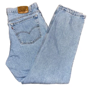 Levi's 545 Strait Leg Loose Fit Distressed Light Wash Vintage Jeans Men's 38x32 - Picture 1 of 11