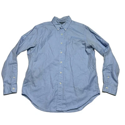 Ralph Lauren Shirt Mens Large Blue Button Up Classic Fit Casual Preppy - Image 1 of 4
