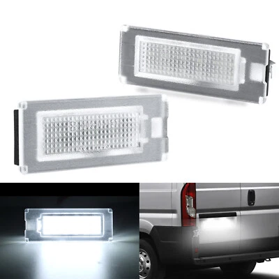 2X Kennzeichenleuchtung LED für Fiat Ducato Citroen Jumper Peugeot Boxer🔥🔥🔥 - Bild 1 von 4