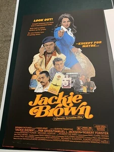 Paul Mann Jackie Brown var AP (signed) art print poster - Picture 1 of 1