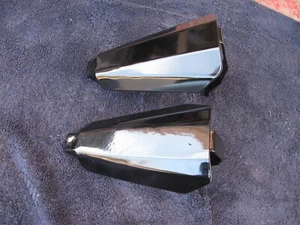 HARLEY 07-20 Coffin Cut Style black hand guards FLHR Dyna Softail Sportster - Bild 1 von 5