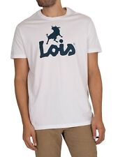 Lois Jeans Men's Logo Classic T-Shirt, White