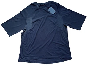 DSQUARED2 Black Extra Relaxed Fit Stretch mens Cotton T-shirt SMALL - Picture 1 of 6