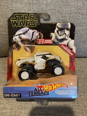 NEW Hot Wheels Star Wars All Terrain First Order Stormtrooper Character Car - Image 1 of 4
