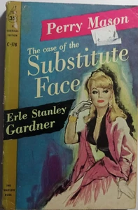 Perry Mason: The Case of the Substitute Face by Erle Stanley Gardner PPB Good - Imagen 1 de 1