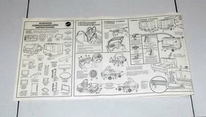 BARBIE Istruzioni CAMPER Magic Van Mattel 2938 del 1989 INSTRUCTIONS Anleitungen - Imagen 1 de 1