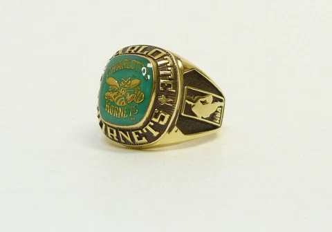 Balfour NBA Charlotte Hornets Rings Size 12.5 Gold/S5/12 Cover
