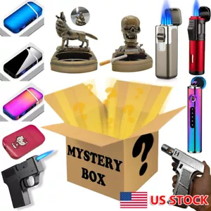 1x Blind Box Lighter Refillable Butane Torch Lighter Recharge Electric Lighters - Picture 1 of 17
