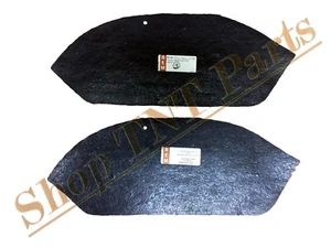 1967-68 Buick LeSabre Wildcat A Seals Inner Fender Splash Shields 2pc & Staples - Picture 1 of 1