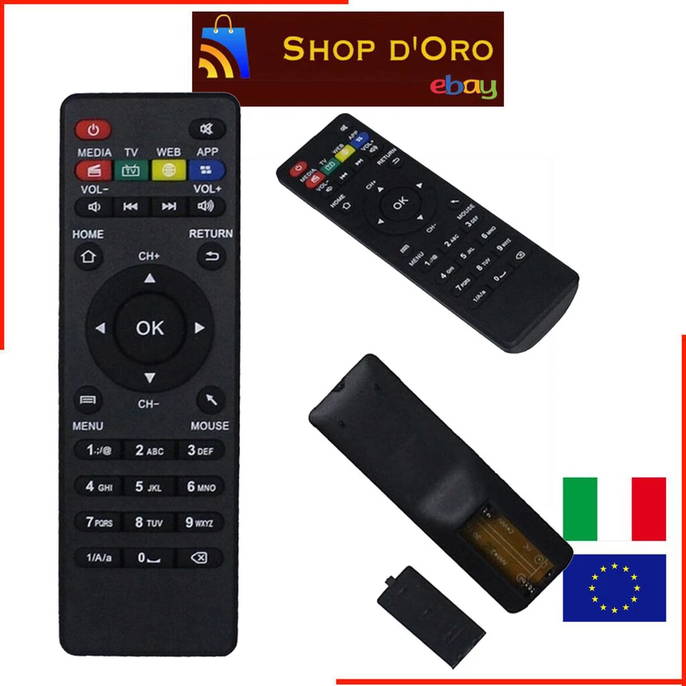 Telecomando Ricambio per CS918 per Mxv Q7 Q8 V88 V99 Android Tv Box Alta Qualita - Immagine 1 di 1