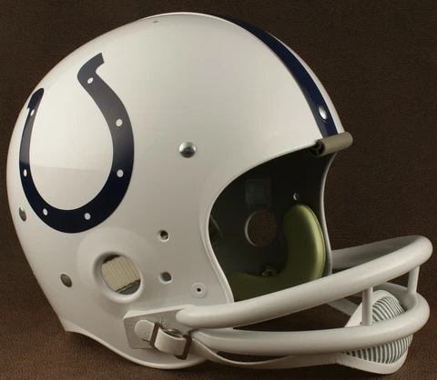 BALTIMORE COLTS 1977 NFL Riddell TK Suspension Football Helmet Cover