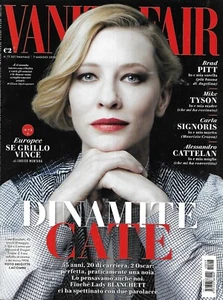 Vanity Fair Magazine Cate Blanchett Mike Tyson Bruce Springsteen Brad Pitt 2014 - Picture 1 of 12